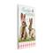 Stupell Industries Easter Blessings Gingham Spring Bunnies Wall Plaque Art